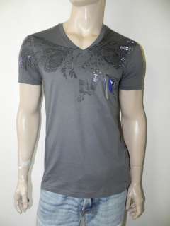 New Armani Exchange AX Mens Slim/Muscle Fit Graphic V Neck Shirt 