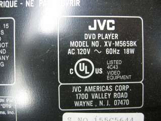 JVC XV M565 3 DVD Play & Exchange DVD Player  