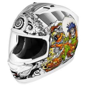  Icon Alliance Motorcycle Helmet   Shakki XX Large 