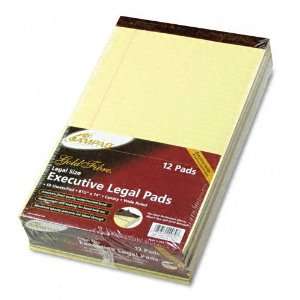 Ampad  Gold Fibre Writing Pads, Legal/Wide Ruled, Legal 