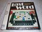 last word board game  