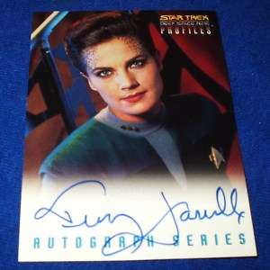 Star Trek Autograph Auto Card TERRY FARRELL Jadzia Dax  