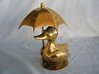 brass duck umbrella  