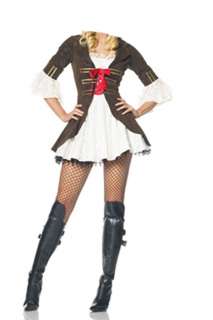 Admiral Seemann Offizier Kapitän Piratin Damen Kostüm Karneval Motto 
