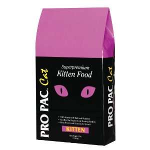  PRO PAC Cat Premium Dry Kitten Food, 3 Pound Bag: Pet 