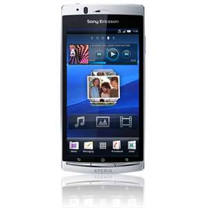 Smartphone Sony Ericsson XPERIA Arc S   Argent pâle  