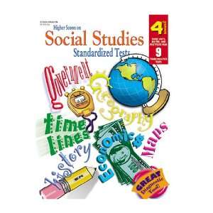   Scores Social Stud. Tests 4 By Houghton Mifflin Harcourt Toys & Games