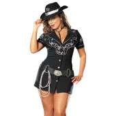 Rhinestone Cowgirl Sexy Adult Plus Costume