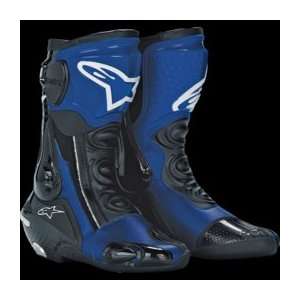  Alpinestars S MX Plus Racing Boot , Color Black/Blue 