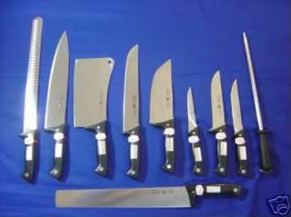 11 Pc Professional German Style Chef Knife Set. Knives  