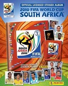 PANINI FIFA WORLD CUP 2010 STICKER ALBUM + 20 PACKS  