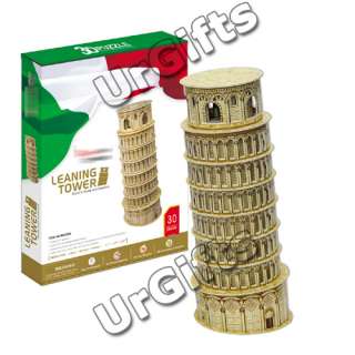 UrGifts     Paper Cardboard 3D Puzzle Model Tower of Pisa Italy 30 