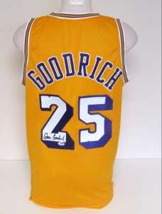 Gail Goodrich Autographed Los Angeles Lakers Jersey PSA  