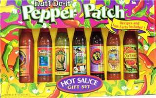 DATL DO IT ~ Pepper Patch Hot Sauce Gift Set ~ Only FOR THE BRAVE AT 