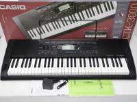 Casio CTK 3000 61 Piano Key Portable Keyboard w/ A/C Adapter NEW 