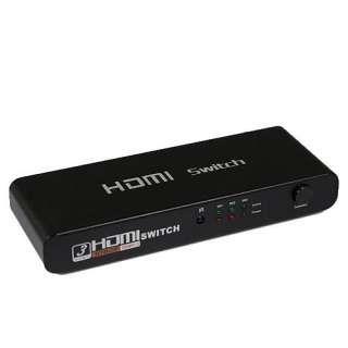 Port HDMI Switch Switcher Splitter with REMOTE 1080P  