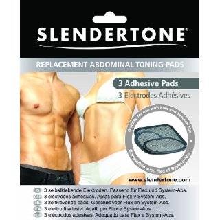 Slendertone Replacement Gel Pads for Flex Abdominal and Gymbody Belts 