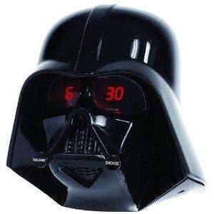 STAR WARS Darth Vader Helmet Alarm Clock Radio w/ MP3 IPOD CD Jack 