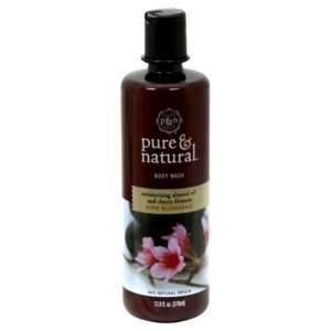    Pure and Natural Almond Oil and Cherry Blossom Body Wash: Beauty