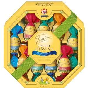 Feodora Easter Egg Gift Box, 5.7 Ounce: Grocery & Gourmet Food