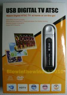 USB Digital Analog TV ATSC HDTV Video Capture TV Tuner Recorder 