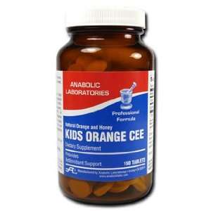Anabolic Laboratories Kids Orange Cee 150 Chewable Tablets