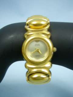 Anne Klein XOXO Goldtone Quartz Bracelet Watch  
