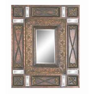 Antique Elegance Wall Mirror in Antique Cherry Gold: Home 