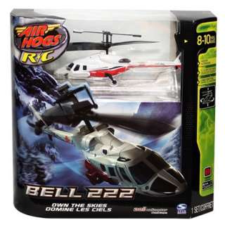 Air Hogs Bell 222 R/C Airwolf   White/ Red.Opens in a new window