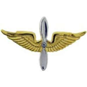  U.S. Army Aviation Pin Gold Plated 1 1/4 Arts, Crafts 