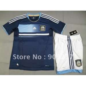   blue argentina 2012 away jersey 11 12 argentina soccer football shirt