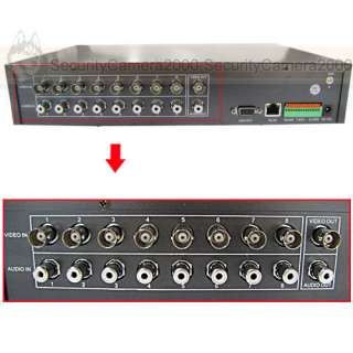 CH Video Audio AV H.264 Video DVR Network 3G Recorder  