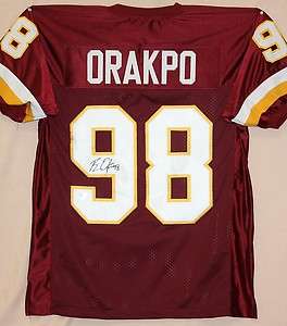 Brian Orakpo Autographed Washington Redskins Jersey  