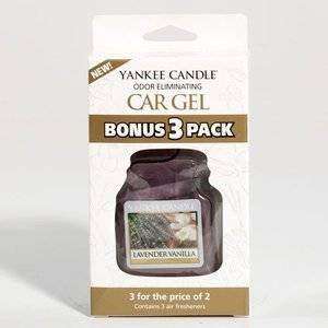    Yankee Candle® Leather Car Gel Air Fresheners (3 pack) Automotive