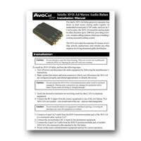 Intelix DIGI HD UHR2 R Dual Stereo Audio Balun Installation Manual in 
