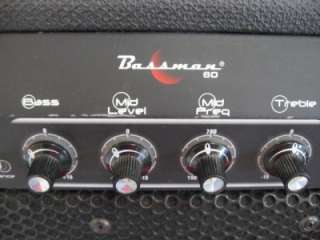 Fender Bassman 60 Electric Bass Guitar Amplifier Amp  
