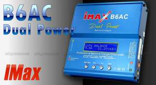 Balance Charger iMAX B6 Lipo NiMH battery B6AC Adapter Stock US  