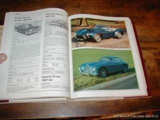 Complete Book of Collectible Cars 1940  1980 HC Illus 600 Blue Chip 