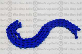 KMC Z410 Bike Chain Single Speed Fixed BMX Track BLUE 161690161690 
