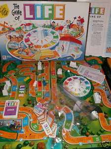 The Game Of Life 2002 (MB) Family Night Board Game CIB  