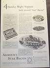 1949 KELLOGGS RICE KRISPIES BREAKFAST CEREAL Ad ArtSNAP CRACKLE POP 