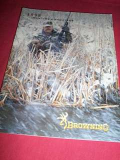 1998 Browning Gun Archery, Knife & Acc. Catalog Book  