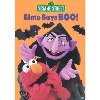 Sesame Street Elmo Says Boo.Opens in a new window