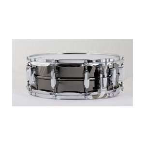  Ludwig LB416 5X14 Brass Shell Black Beauty Snare Drum 