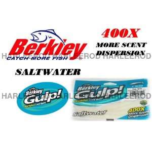  Berkley Saltwater Gulp Fishing Lures 3 Shrimp White 