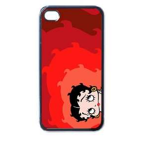  betty boop ve3 iphone case for iphone 4 and 4s black Cell 