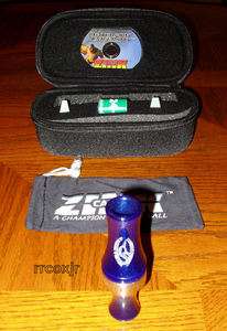 FRED ZINK CALLS PH 2 DOUBLE MAG MAGNUM ACRYLIC DUCK CALL BLUEBERRY 