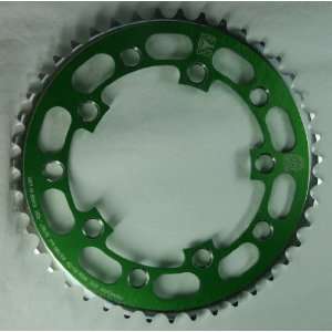  Chop Saw I BMX Bicycle Chainring 110/130 bcd   43T   GREEN 