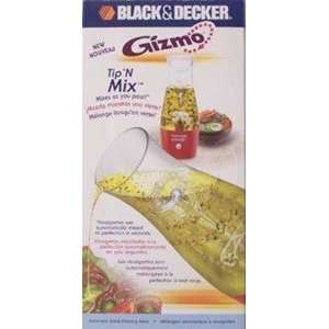 Black & Decker TIP N MIX Salad Dressing Mixer Gizmo Series Battery 