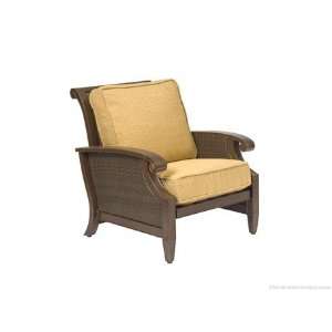   Wicker Rocking Lounge Patio Chair Textured Black Finish Patio, Lawn